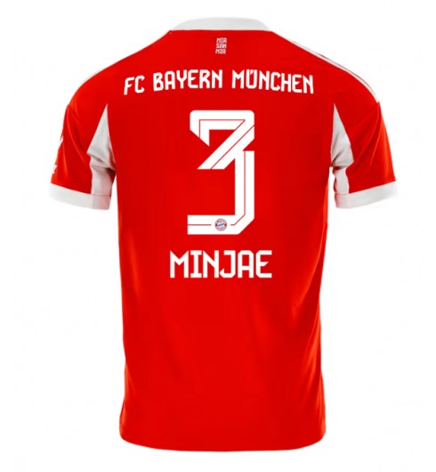 Bayern Munich Kim Min-jae #3 Domácí Dres 2025-26 Krátký Rukáv Bayern Munich Kim Min-jae #3 Domácí Dres 2025-26 Krátký Rukáv